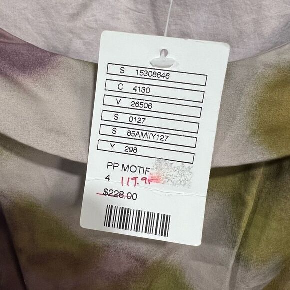 Floreat Anthropologie Travessia Tulle Under Skirt Embroidered Fit & Flare Dress - Picture 10 of 10